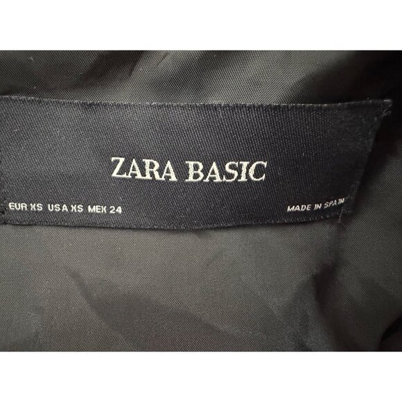 Zara Black and White Zebra Print Coat - Picture 2 of 14